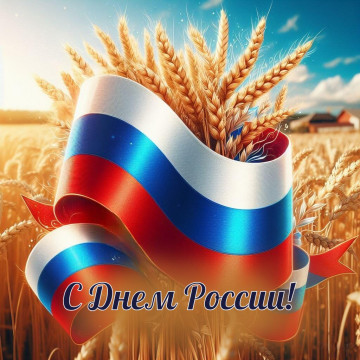 С праздником, с Днем России! 🇷🇺