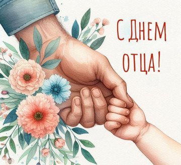 С праздником, с днем Отца!